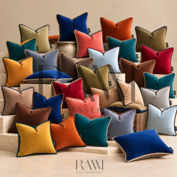 Coussin décoratif 45×45 cm pour hôtel, riad et Airbnb chez rawiessentials